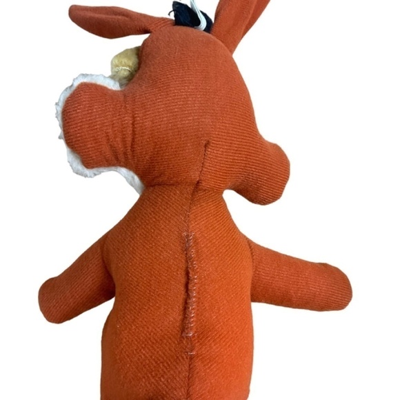 Vintage  Wile E Coyote (Genius) Plush Toy 1971 by Warner Bros 17” By Mighty Star - Picture 8 of 11